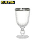 DULTON グラス テーブルウェア オボ ゴブレット プラチナ GLASS TABLEWARE OBO GOBLET PT RIM 【CODE：M-0516PT】 ダルトン インダストリアル 男前