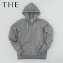 【P10倍】『THE』 THE Sweat Zip up Hoodie XS GRAY#（濃い目のグレー） スウェット パーカ 中川政七商店