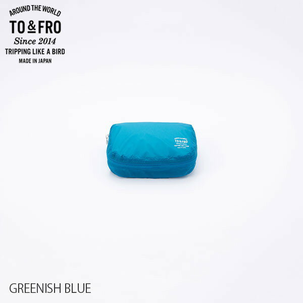 TO&FRO ORGANIZER AIR XS 210 GREENISH BLUE yʝgxI[KiCU[ ׂÂ pbLO (L-1)