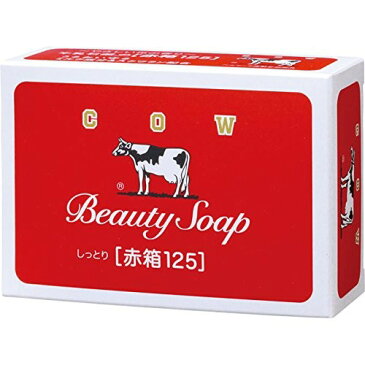 【全品P5倍〜10倍】カウブランド 赤箱 125g 1箱 牛乳石鹸