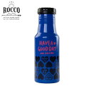 【店内全品ポイント5倍〜10倍】ROCCO ワンタッチ ボトル 500ml ハートブルー K04-8266 ロッコ レジャー キャンプ アウトドア ピクニック グローバルアロー 水筒