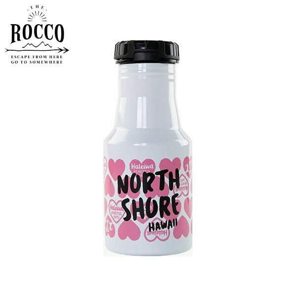 ロッコ マグボトル ROCCO ワンタッチ ボトル 350ml ハートホワイト K04-8267 ロッコ レジャー キャンプ アウトドア ピクニック グローバルアロー 水筒