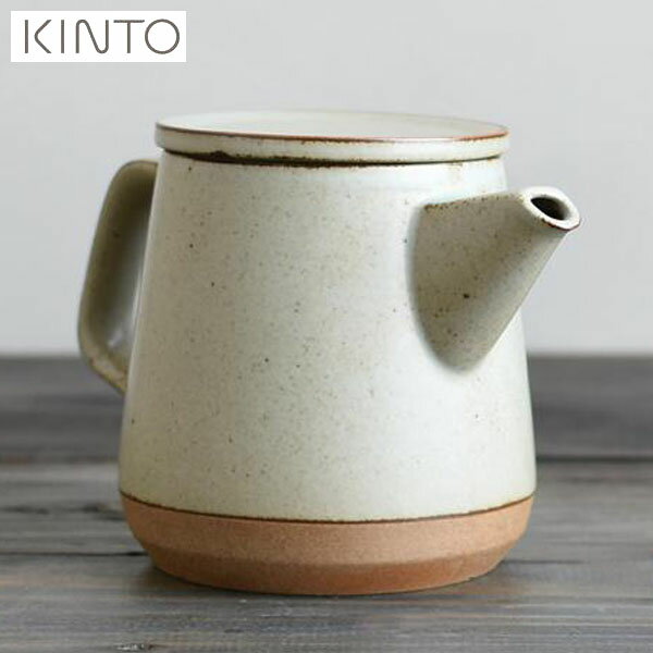 【店内全品ポイント5倍〜10倍】KINTO CLK-151 ティーポット 500ml ベージュ 21886 キントー CERAMIC LAB