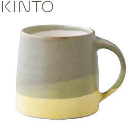 KINTO SLOW COFFEE STYLE マグカップ 320ml モスグリーン×イエロー 20755 キントー スローコーヒースタイル