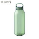 商&nbsp;品&nbsp;詳&nbsp;細 毎日の水分補給をサポートする軽量でコンパクトなWATER BOTTLE。日常使いに適した、傷がつきにくく割れにくい高品質な樹脂素材を採用しました。1回転で簡単に開け閉めできる蓋は、手にフィットして持ちやすいハンドル付きで、気軽に持ち歩けるデザインです。水を入れることで素材の透明感やフォルムの美しさがより際立ちます。【商品仕様】サイズ：Φ70×H200mm、※本体の高さ(蓋なし)H172mm容量：500ml重量：約75g素材：PCT樹脂、シリコーンゴム原産国：中国製食洗機使用可