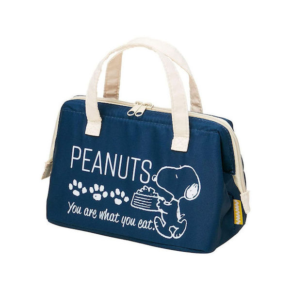 【全品P5〜10倍】2段弁当箱用 がま口 ランチバッグ PEANUTS M KGA1 スケーター