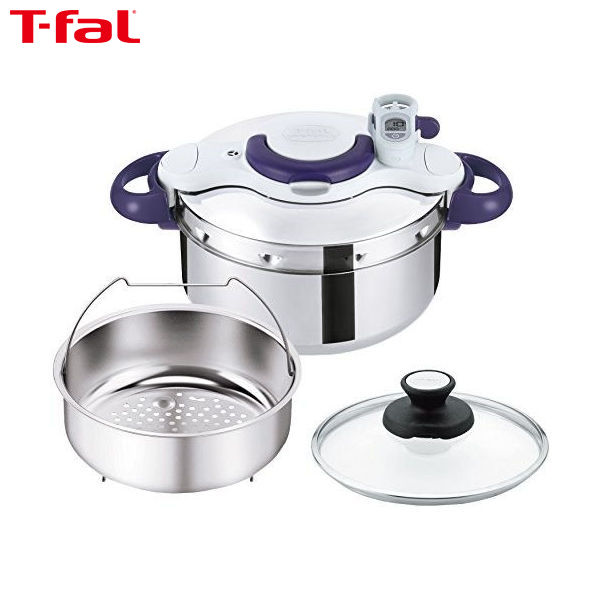 ティファール製 圧力鍋 【店内全品ポイント5倍〜10倍】T-fal (ティファール) クリプソ ミニット パーフェクト圧力鍋 4.5L P4620635