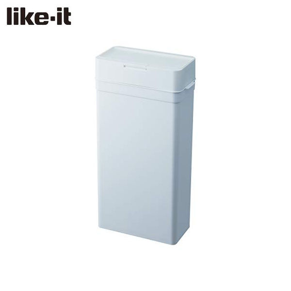 【P5倍】like-it フタ付きゴミ箱 シールズ25 密閉ダストボックス ホワイト 25L 日本製 LBD-02 ライクイット