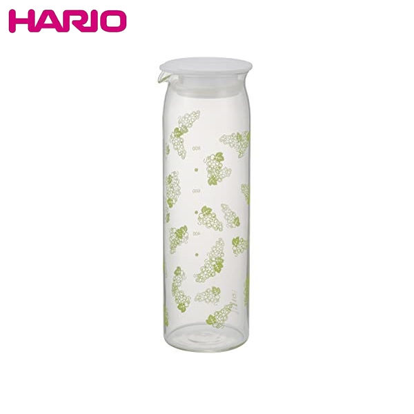 HARIO フリーポット レトロ マスカット 耐熱 ガラス 冷水筒 ピッチャー ジャグ 昭和 復刻 1000mL 日本製 FPR-10-MS ハリオ