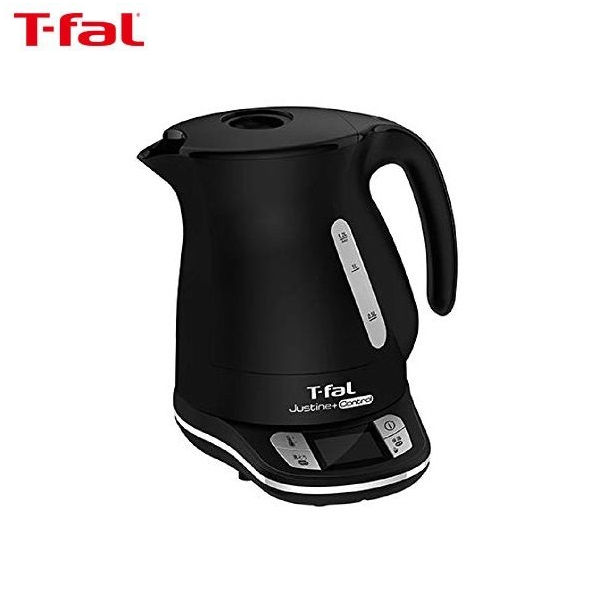 ティファール ジャスティン 【店内全品ポイント5倍〜10倍】T-fal 電気ケトル ジャスティンプラス コントロール 1.2L ブラック KO7558JP ティファール