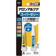 商&nbsp;品&nbsp;詳&nbsp;細 【商品説明】ゼリー状、タレない、しみ込まない。用途広い。充てんOK。ハイスピード接着。スーパー液付瞬間接着剤。サイズ(mm) 縦:20 横:84 高さ:190 、重量(g)25