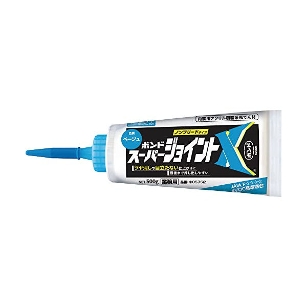 【店内全品ポイント5倍〜10倍】コニシ ボンド スーパージョイントX ベージュ 500g #05752 D2305