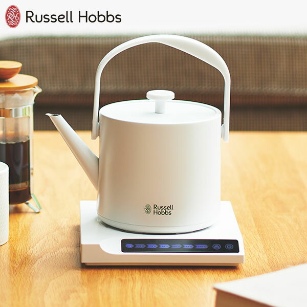 ラッセルホブス 7300JP 【P10倍】ラッセルホブス 温度調整 電気ケトル T Kettle ケトル ホワイト 7106JP-WH Russell Hobbs 白 ラッセルホブズ