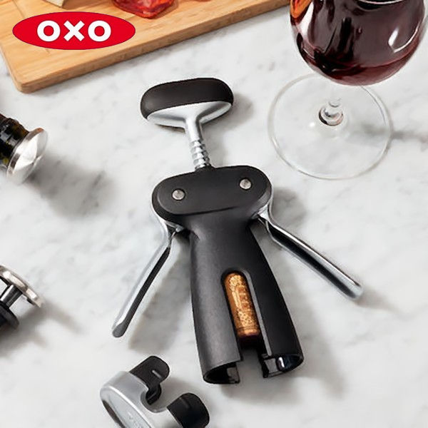 OXO Good Grips ステンレスワインオープナー(フォイルカッター付) 3113400 オクソー グッドグリップス D2311