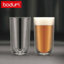 bodum ドゥーロ ダブルウォールグラス 0.45L 2個セット 12134-10 ボダム