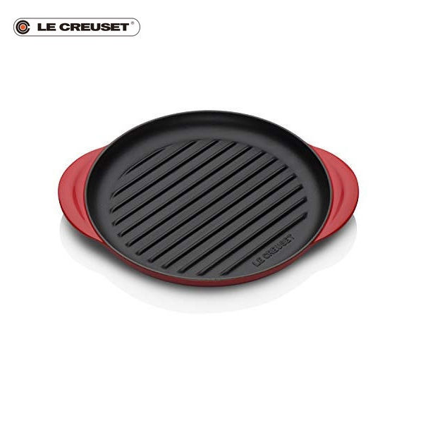 ル・クルーゼ 2019 Grill Promotion ラウンド・グリル 25cm チェリーレッド