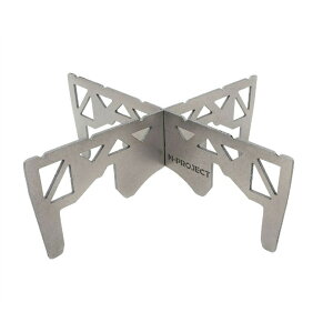 N-project 【チタン五徳】スノーピーク HOME&CAMPバーナー・各種アルコールストーブ に取付可能!【TITANIUM GEAR】日本製通販格安セール情報 楽天 通販