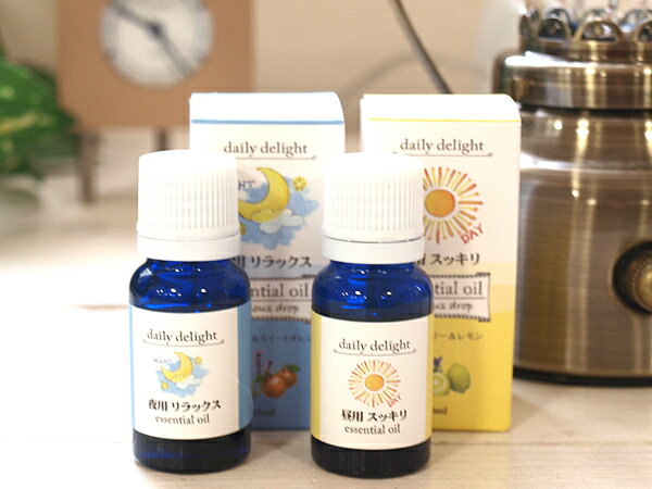 デイリーディライト ブレンドエッセンシャルオイル 夜用リラックス 10ml
