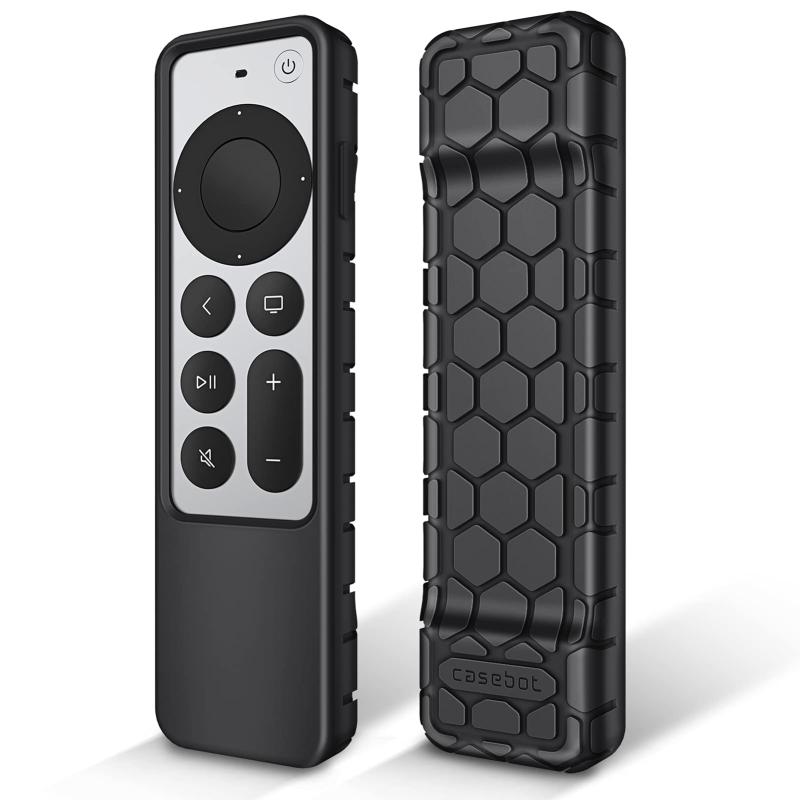 Fintie for 2021 Apple TV 4K / 2022 Apple TV 4K 3 / 2021 Apple TV HD RJo[ VRیP[X y Ƃ ϏՌ ₷ Apple TV Siri Remote 2021 2022 pیJo[