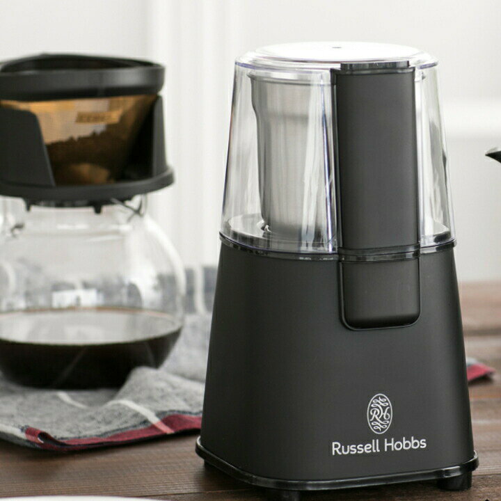 《ポイント10倍》Russell Hobbs ラッセル ホブス [ コーヒー グラインダー ] 電動 ...