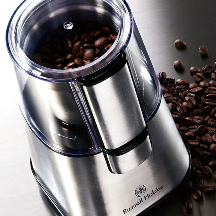 《ポイント10倍》Russell Hobbs ラッセル ホブス [ コーヒー グラインダー ] 電動 ...