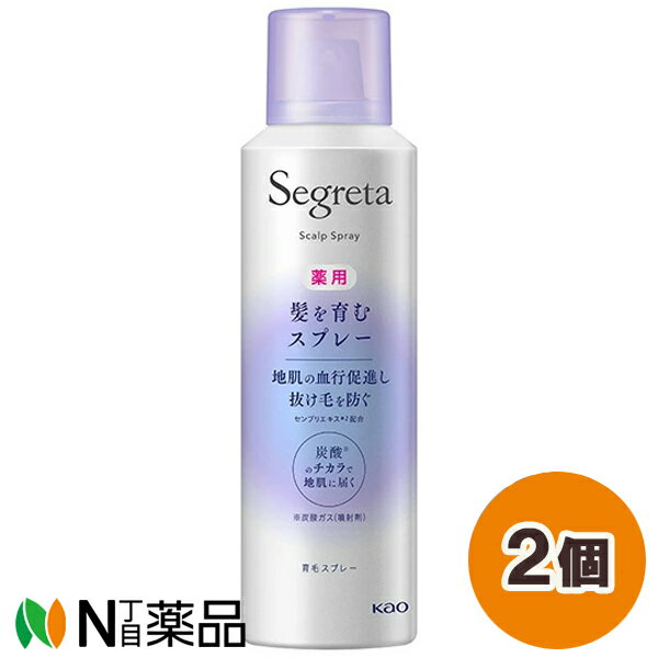 花王 セグレタ 髪を育むスプレー (150g) 2個セット ＜育毛剤　抜け毛予防＞【医薬部外品】【小型】