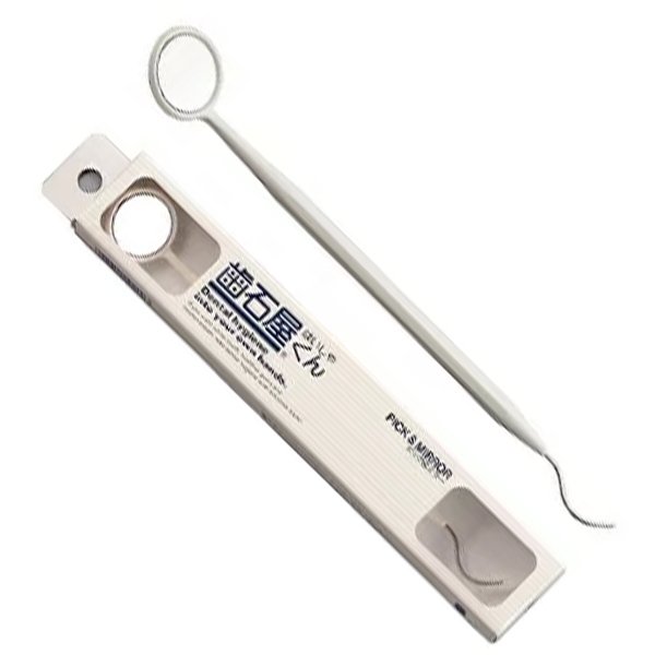 【定形外郵便】 シケン 歯石屋くん ピック＆ミラー ( 一体式 )