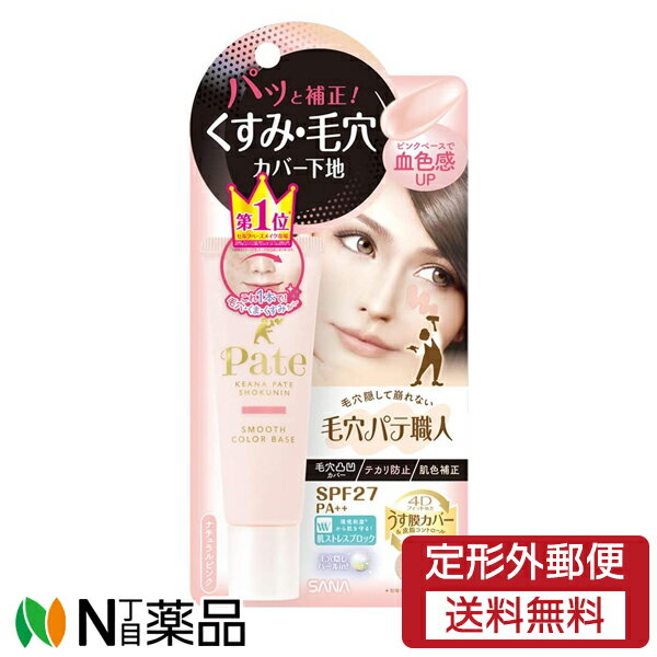 【定形外郵便】常盤薬品工業 サナ 毛穴パテ職人 スムースカラーベース 01 ナチュラルピンク (22g)のサムネイル