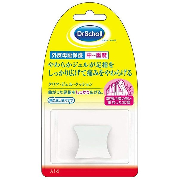 【定形外郵便】レキットベンキーザー・ジャパン ドクターショール クリア・ジェル・クッション トー・ストレーター No.01588［1コ入］