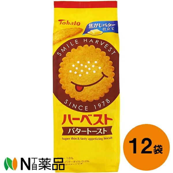 東ハト ハーベスト バタートースト 8包×12袋セット＜ビスケット＞【送料無料】