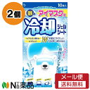 【メール便送料無料】サイキョウ・ファーマ 眼用 アイマスク型 冷却 ジェルシート (10枚入) 2個セット <眠気対策 集中力 目の疲れに>【開封】