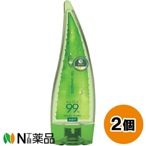 マックプランニング HolikaHolika(ホリカホリカ) アロエ99%スージングジェル 無香料 (250ml) 2個セット <全身美容液ジェル 保湿>【小型】 マックプランニング HolikaHolika(ホリカホリカ) アロエ99%スージングジェル 無香料 (250ml) 2個セット <全身美容液ジェル 保湿>【小型】
