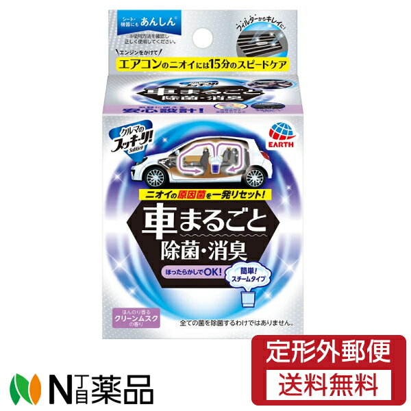 【定形外郵便】クルマのスッキーリ！ Sukki-ri！ 車まるごと 除菌・消臭 エアコンの臭い(1セット)＜車..