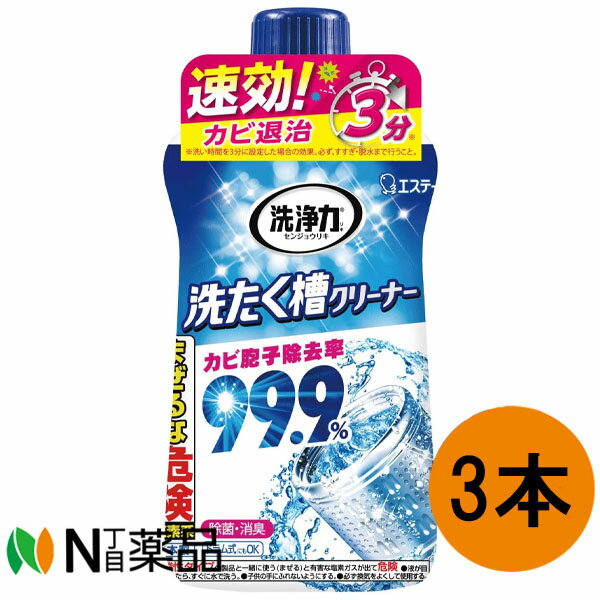 【送料無料】エステー 洗浄力 洗たく槽クリーナー 550g＜除菌 防カビ 液体タイプ＞
