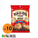【送料無料】不二家 カントリーマアム ミニ バニラ (50g) 10個入り×10袋セット<クッキー>