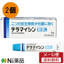 【第2類医薬品】【メール便送料無料】テラマイシン軟膏a 6g×2個セット<皮膚の薬 しっしん かゆみ とびひ めんちょう 毛のう炎>