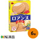 【送料無料】ブルボン ロアンヌバニラ 12枚入×6箱セット<クリームサンドゴーフレット>(4)