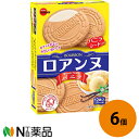 【送料無料】ブルボン ロアンヌバニラ 12枚入×6箱セット＜クリームサンドゴーフレット＞