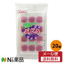 【メール便送料無料】共親製菓 ぶどう餅 袋入り(12個×20個)<駄菓子 もち飴 ブドウ味>