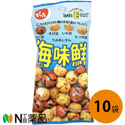 でん六 Eサイズ 海味鮮 41g×10個セット＜おつまみ　豆菓子　食べきりサイズ＞