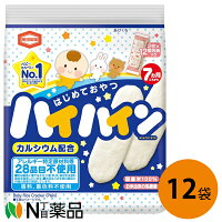 亀田製菓 ハイハイン 40g(2枚×12個包装)×12個セット<アレルギー特定原材料等28品目、香料、着色料不使用。7ヶ月頃からベビー用お菓子>
