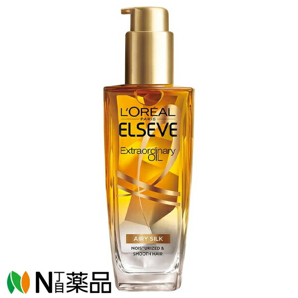 ロレアル パリ ヘアオイル 日本ロレアル L'Oreal Paris(ロレアルパリ) ELSEVE(エルセーヴ) エクストラオーディナリー ヘアオイル エアリーシルク (100ml) ＜ダメージケア　ホワイトフローラルブーケの香り　洗い流さないトリートメント　まとまる髪に＞【小型】