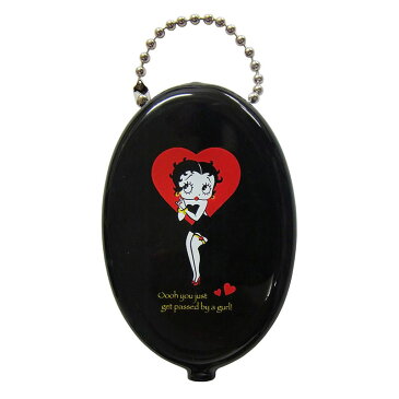 ベティちゃん ベティブープ Betty Boop BT-BLACK ブラック 小銭入れ コインケース キーホルダー アメリカ ファッション 小物 アメカジ グッズ