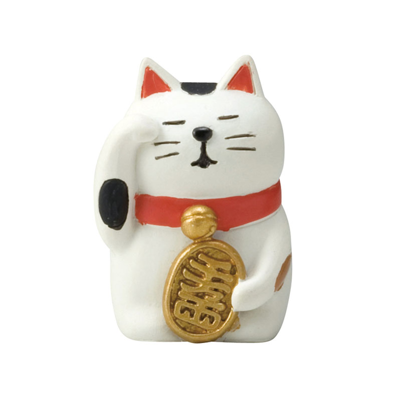 DECOLE デコレ concombre コンコンブル うとうと招き猫 三毛猫 置物 ファッション 小物 インテリア 雑..