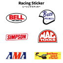 BELL HELMETS ベル ヘルメッツ Buco ブコ SIMPSON シンプソン MAC TOOLS マックツールズ AMA Road Runner ロードランナー Racing Sticker 耐水 レーシング ステッカー シール デコレーション アメリカ アメリカン雑貨 オシャレ ファッション 小物 アメカジ グッズ