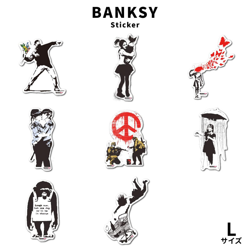 BANKSYХ󥯥ƩƥåBNK-001LBNK-008LL륦륹ƥåȥ֥饤ѿѸեåʪå