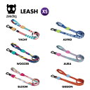 2023 LEASH XS リード 犬リード リーシュ 登山用カナビラ スカルエンブレム 犬散歩 犬 犬具 カッコイイ おしゃれ zeedog ジードッグ いぬ イヌ