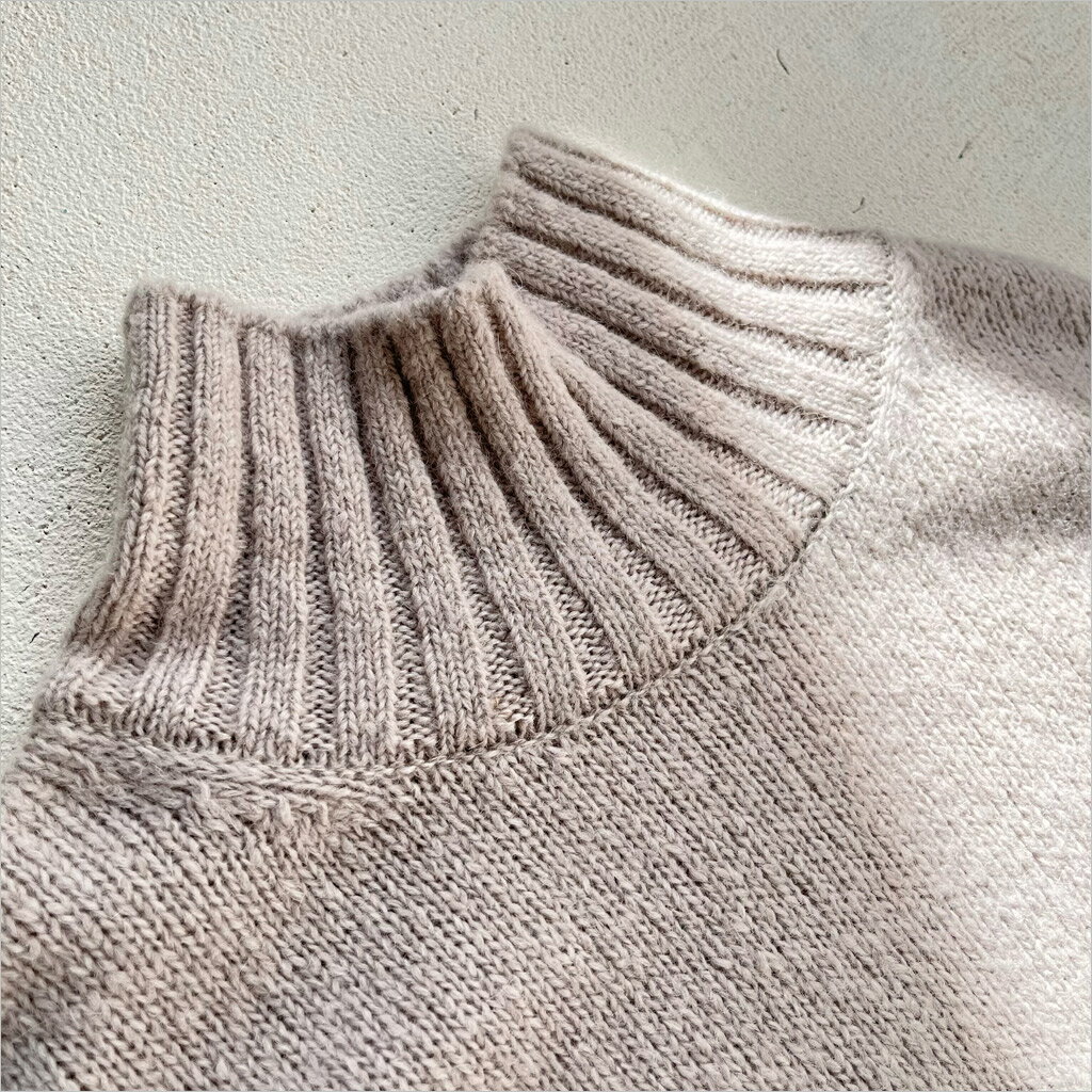 evam eva [エヴァムエヴァ] アルパカウールタートルネック レディース E233K143 stone gray 3