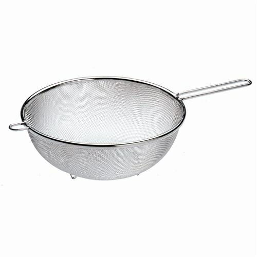 【日本製】 工房アイザワ　足付ストレーナー 25cm　No.1249