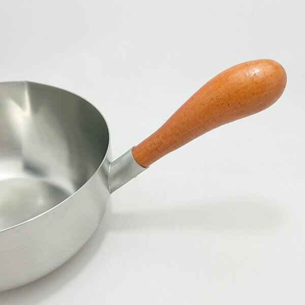 【日本製】工房アイザワ両口ミルクパン15cmNo.1903木柄手造り【送料無料】